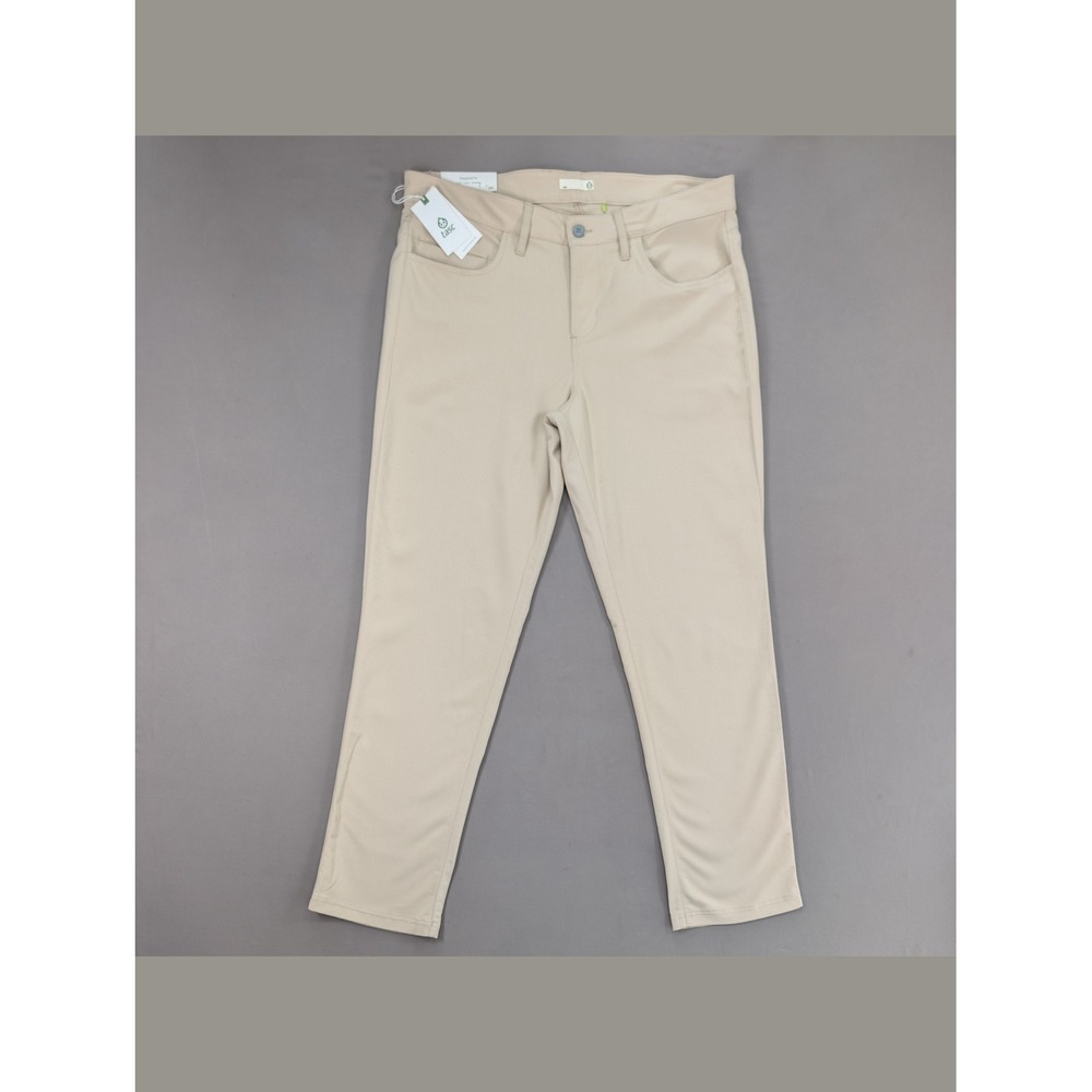 NWT tasc Performance Motion Pant 34x30 Straight Fit Golf Travel Light Stone